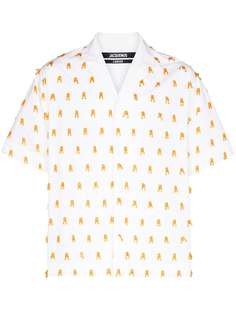 Jacquemus рубашка Blé с короткими рукавами и вышивкой