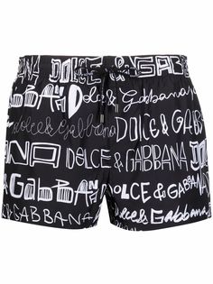 Dolce & Gabbana плавки-шорты с логотипом