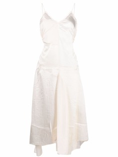Acne Studios присборенное платье со вставками