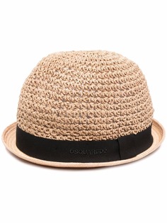 Dsquared2 плетеная шляпа