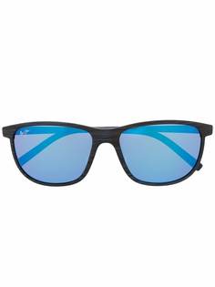 Maui Jim солнцезащитные очки в круглой оправе