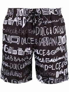 Dolce & Gabbana плавки-шорты с логотипом