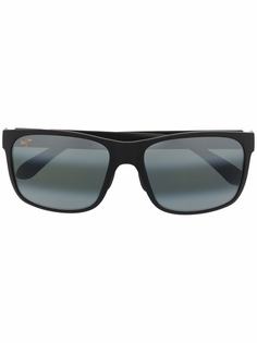 Maui Jim солнцезащитные очки в квадратной оправе