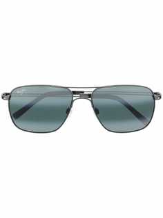 Maui Jim солнцезащитные очки в квадратной оправе