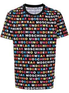 Moschino футболка с логотипом