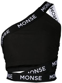 Monse топ с логотипом