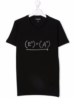 Emporio Armani Kids футболка с логотипом