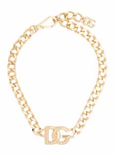 Dolce & Gabbana брелок с подвеской-логотипом