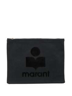Isabel Marant клатч с логотипом
