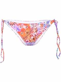 Mc2 Saint Barth плавки бикини Marielle с принтом