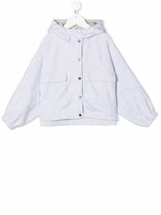 Brunello Cucinelli Kids куртка с капюшоном