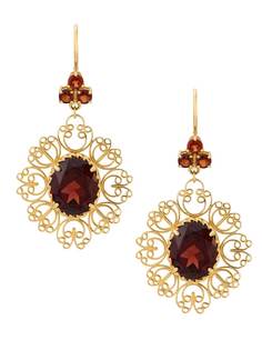 Dolce & Gabbana серьги-подвески из желтого золота