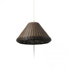 Подвесной/переносной светильник saigon (faro) коричневый 72 см.