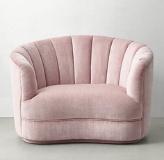 Кресло lana (idealbeds) розовый 81x84x78 см.