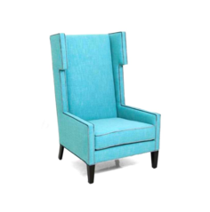 Кресло tangier (idealbeds) голубой 85x146x85 см.