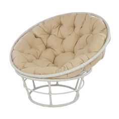 Кресло papasan (ecodesign) бежевый 108x84x100 см.