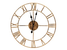 Часы с маятником «райли» (object desire) золотой 5 см.