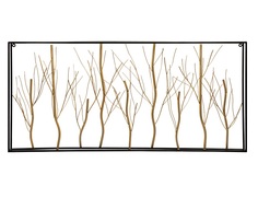 Панно «родант горизонт» (object desire) золотой 122x56x6 см.