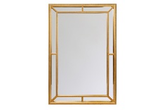 Настенное зеркало «тулуз» (object desire) золотой 120x80x4 см.