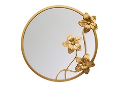 Настенное зеркало «эфрусси голд» (object desire) золотой 2 см.