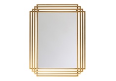 Настенное зеркало «рислинг голд» (object desire) золотой 63x81x3 см.