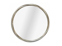 Настенное зеркало «твист сильвер» (object desire) серебристый 3 см.