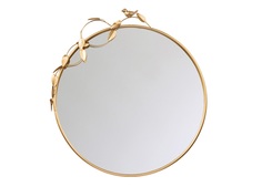Настенное зеркало «отей голд» (object desire) золотой 2 см.
