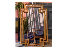 Настенное зеркало «империал голд» (object desire) золотой 65x96x4 см.
