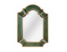 Настенное зеркало «туркуаз гранд» (object desire) зеленый 83x115x8 см.