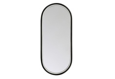 Настенное зеркало «катрин уайт» (object desire) черный 40x93x3 см.