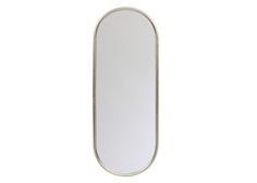 Настенное зеркало «энигма» (object desire) серебристый 31x81x2 см.