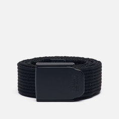Ремень Tommy Jeans Plaque Buckle Webbing, цвет чёрный