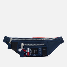 Сумка на пояс Tommy Jeans Tommy Badge Colour-Blocked, цвет синий