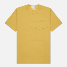 Мужская футболка Comme des Garcons SHIRT Exaggerated Pocket, цвет жёлтый