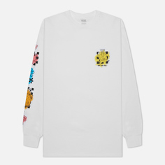 Мужской лонгслив Vans x SpongeBob SquarePants Airbrush, цвет белый