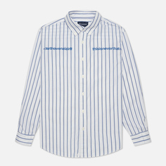 Мужская рубашка thisisneverthat MI-Logo Striped, цвет белый