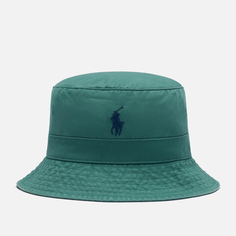 Панама Polo Ralph Lauren Cotton Chino Signature Embroidered Pony, цвет зелёный