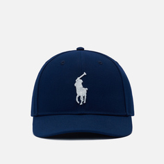 Кепка Polo Ralph Lauren Embroidered Big Pony High Crown, цвет синий
