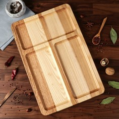 Блюдо-доска для подачи и нарезки Доброе дерево