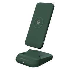 Внешний аккумулятор (Power Bank) INTERSTEP 76107, 10000мAч, зеленый