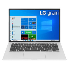 Ультрабук LG Gram 14, 14", IPS, Intel Core i5 1135G7, Intel Evo 2.4ГГц, 8ГБ, 512ГБ SSD, Intel Iris Xe graphics , Windows 10 Home, 14Z90P-G.AJ56R, серебристый