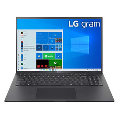 Ультрабук LG Gram 16, 16", IPS, Intel Core i7 1165G7, Intel Evo 2.8ГГц, 16ГБ, 512ГБ SSD, Intel Iris Xe graphics , Windows 10 Home, 16Z90P-G.AH75R, черный