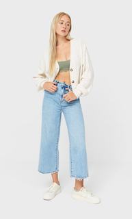 Stradivarius Укороченный Кардиган Multicolor S