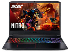 Ноутбук Acer Nitro 5 AN515-55-7230 NH.Q7MER.00F (Intel Core i7-10750H 2.6 GHz/12288Mb/512Gb SSD/nVidia GeForce GTX 1650 4096Mb/Wi-Fi/Bluetooth/Cam/15.6/1920x1080/Windows 10 Home 64-bit)