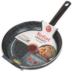 Сковорода с антипригарным покрытием Tefal Granit 04192128 без крышки, 28 см