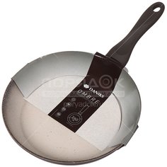 Сковорода с антипригарным покрытием Daniks Ombre FPW-26-SM-AMBR-BLK без крышки, 26 см