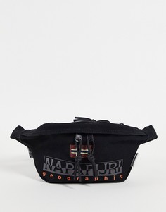 Черная сумка-кошелек на пояс Napapijri Hering WB 2-Черный цвет