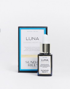 Ночное масло для лица с ретинолом и голубой пижмой Sunday Riley – Luna, 15 мл-Очистить
