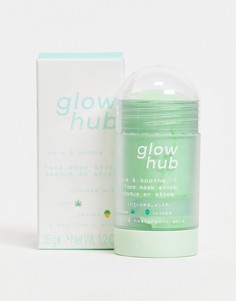 Увлажняющая и успокаивающая маска-стик для лица Glow Hub-Прозрачный
