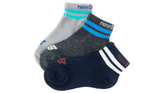 Носки Kids Performance Cushion Ankle Sock 3 Pair New Balance